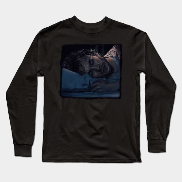 Will Graham sleeps Long Sleeve T-Shirt by ViktorKorpiDesigns